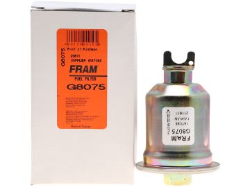 Mostrar detalles de Filtro de Combustible FRAM G8075 Para Mitsubishi Mirage 1997-2002, Toyota Rav4 1996-2000 Imagen de Filtro de Combustible FRAM G8075 Para Mitsubishi Mirage 1997-2002, Toyota Rav4 1996-2000