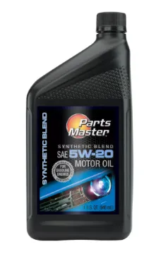 Mostrar detalles de Aceite de Motor Semi Sintético Parts Master 5W20 de 946 ML Imagen de Aceite de Motor Semi Sintético Parts Master 5W20 de 946 ML