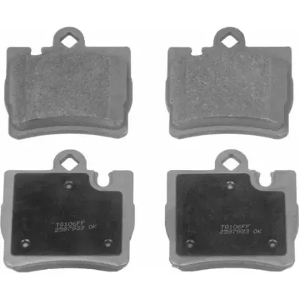 Imagen de Balatas de Disco Ceramica SCD848 Para Mercedes Benz Cl500 2000-2002, Mercedes Benz Cl55 2001-2002, Mercedes Benz Cl600 2001-2002, y Otros