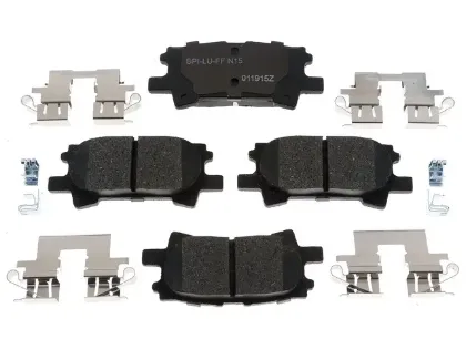 Imagen de Balatas de Disco Semi-Metalicas SMD996 Para Lexus Rx 330 2004-2006, Lexus Rx 350 2007-2009, Lexus Rx 400h 2006-2008, y Otros