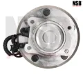 Imagen de MAZA RUEDA TRASERA TOWN & COUNTRY 08-17 GRAND CARAVAN 08-11 3.3L 3.6L 3.8L C/ABS 5BIRLOS 103143 NSB