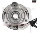 Imagen de MAZA RUEDA DELANTERA RANGER 09-12 B4000 03-10 2.3L 4.0L 4X4 C/ABS 5BIRLOS 27ESTRIAS 102186 NSB